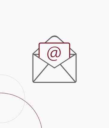 Grafikkachel: E-Mail in Briefumschlag