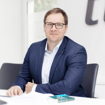 Bahne Thiesen posiert vor der Kamera