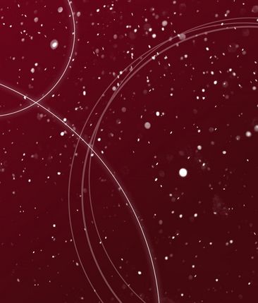 Roter Hintergrund mit weißen Punkten