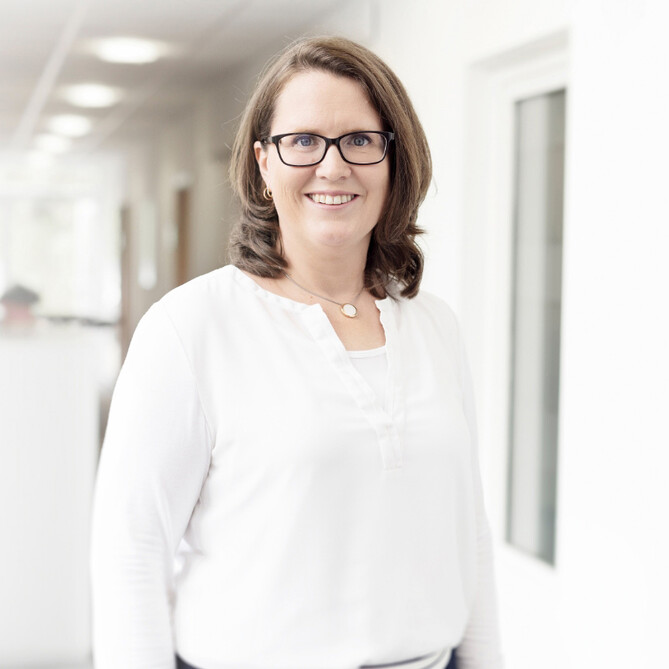 Stefanie Kenzler posiert vor der Kamera